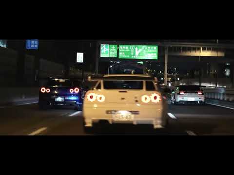 900hp nissan r34 gt r in tokyo 4k SHADXWBXRN, ARCHEZ, KXNVRA - PRINCE OF DARKNESS