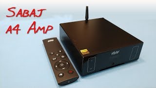 Z Review - Sabaj A4 Desktop Amp (Remote, BT, DAC)