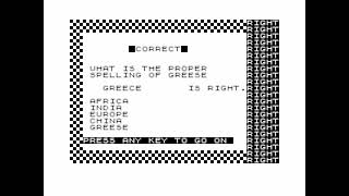 Spelling Bee (longplay) for the ZX81