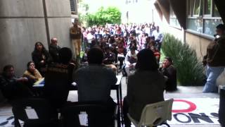 preview picture of video 'Padre de Normalistas desaparecidos hablando para la Comunidad de la UACM Cuautepec'