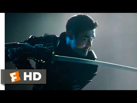 Snake Eyes: G.I. Joe Origins (2021) - Snake Eyes vs. Storm Shadow Scene (7/10) | Movieclips