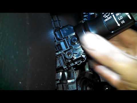Wiper switch replacement 2013 Hyundai Accent washer switch Install, remove or replace