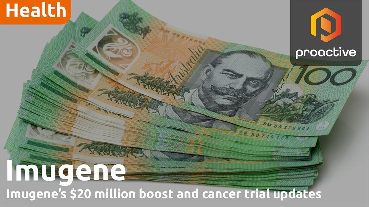 Imugene’s $20 million boost and cancer trial updates