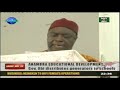 Gov. Obi Of Anambra Distributes Generators To Schools.