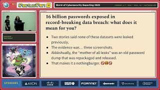 CC14: Worst of Cybersecurity Reporting 2025