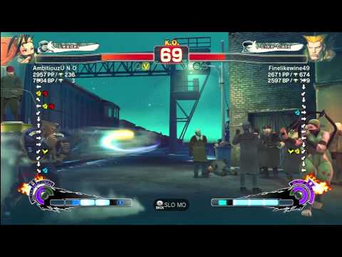AmbitiousUNO (Ibiki) vs Finelikewine49 (Guile)