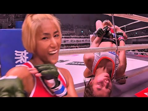 Girls MMA Fight - Miyuu Yamamoto, Queen of Women's Freestyle Wrestling and Submissions 