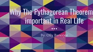 Why the Pythagorean Theorem is Important in Real L