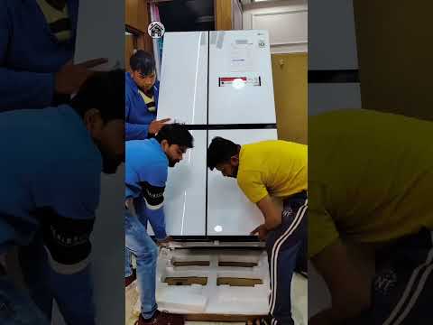 unboxing LG 595 L Side to side
