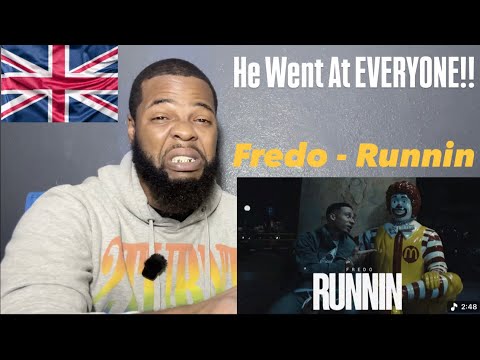 Fredo - Runnin (Official Video) | AMERICAN REACTION🔥