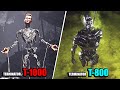Terminator T 800 Vs T 1000 Skeletons Comparison Mk1