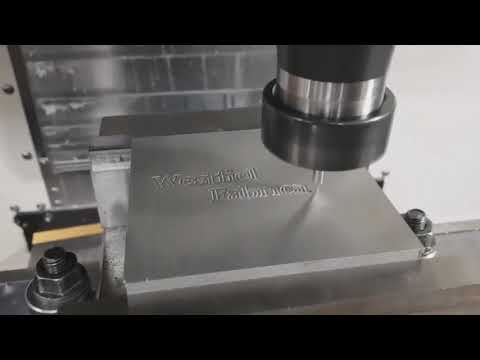 VF2 HAAS CNC Milling Machine - Engraving for fun