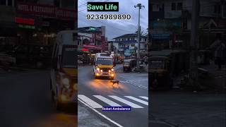 The ambulance saved the dog's life || #ambulance #yt #health #dog #life #savings #accidente #driving