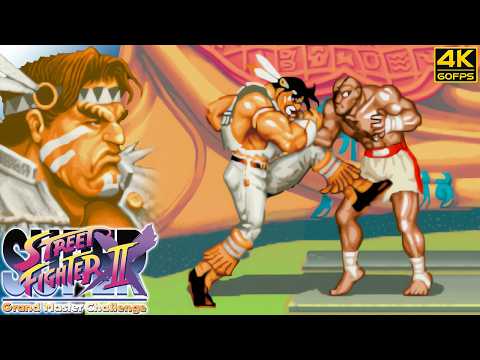 Super Street Fighter II X - T. Hawk (Arcade/JPN/1994) 4K 60FPS