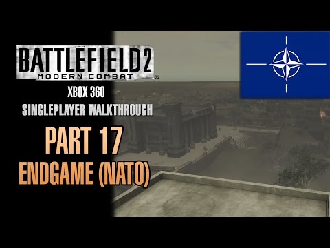 Battlefield 2: Modern Combat Walkthrough (Xbox 360) - Part 17 - End Game (NATO)