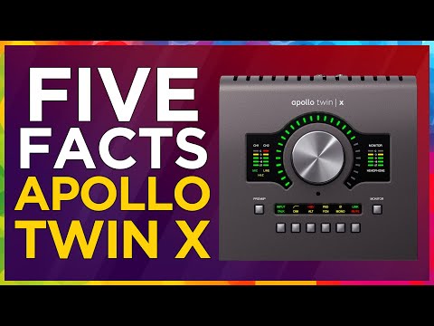 Universal Audio Apollo Twin X: Five Facts