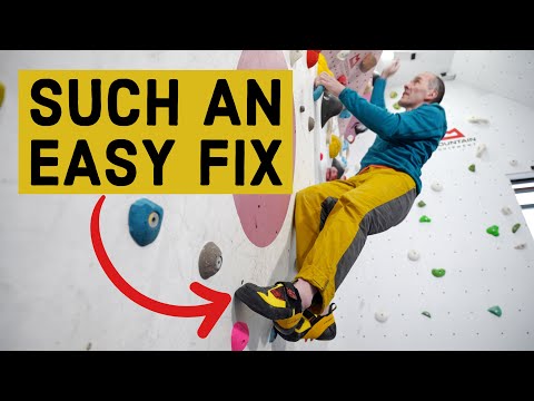 Is this the most common technical error in climbing?