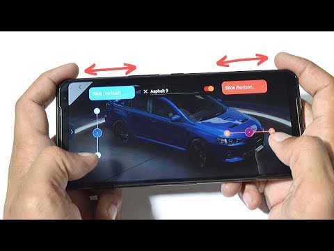 Asus ROG 2 New Ota update Adds vertical and horizontal AirTrigger Gestures