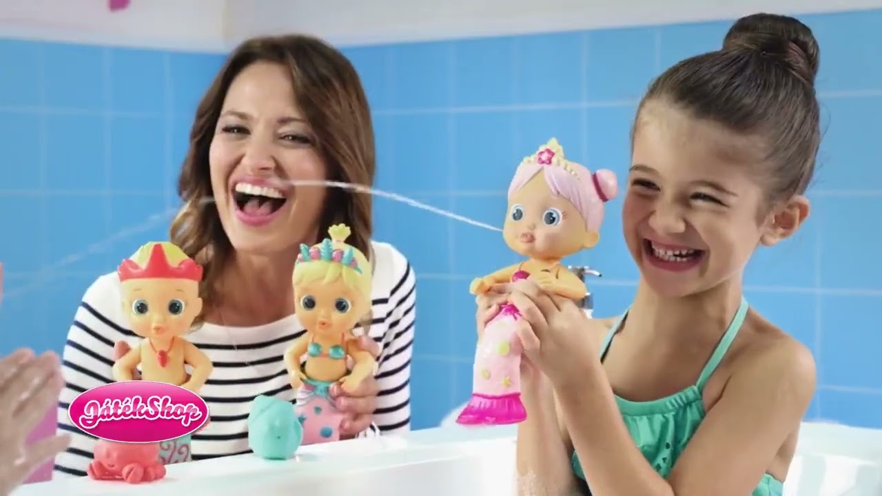 Bloopies: Mókás Sellőbébi világító uszonnyal videó