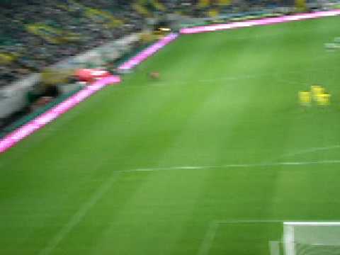 Sporting 2-0 P Ferreira 08/09 - Entrada das equipas