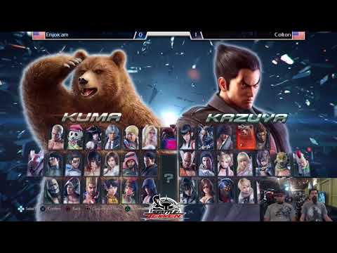 Enjoicam (King) vs Colton (Kazuya)
