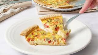 Dollar General 🥧 Easy Vegetable Quiche Recipe (YouTube Feature)