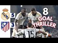 Real Madrid vs Atletico Madrid 5-3 | Goals & Highlights | Spanish Super Cup in Saudi Arabia 2024