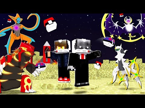 VÁ PRA LUA ACHAR POKEMONS LENDARIOS SECRETOS E CAPTURE - MINECRAFT PIXELMON MOD