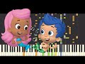 IMPOSSIBLE REMIX Bubble Guppies Theme Song Piano Cover