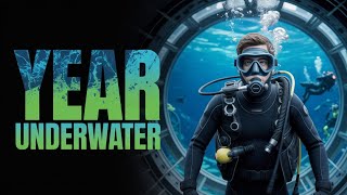 What would happen if you stay a year underwater in a habitat!