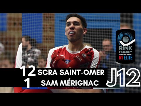 HIGHLIGHTS - N1 ELITE FRANCE RINK HOCKEY 24/25 🇫🇷 - J12 - SCRA SAINT OMER 12 - 1 SAM MÉRIGNAC