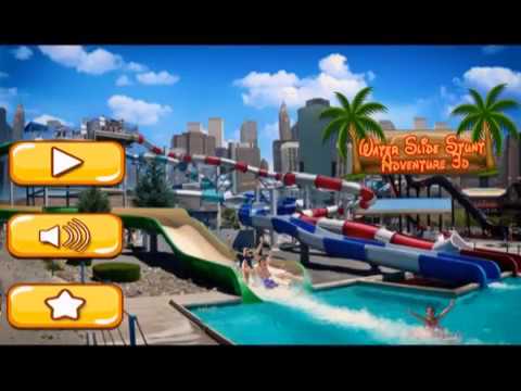 Crazy Water Slide Adventure : Theme Park Simulator Video