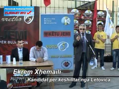 PVD- Fushat parazgjedhore  Letovic 2012