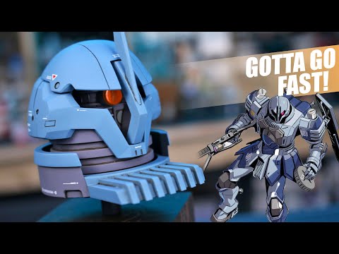 Zudah Bust [Gundam MS Igloo] - Painted 3D Printed Resin Kit Review!
