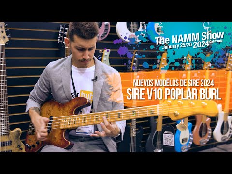 NAMM Show 2024: Sire V10-5 Poplar Burl