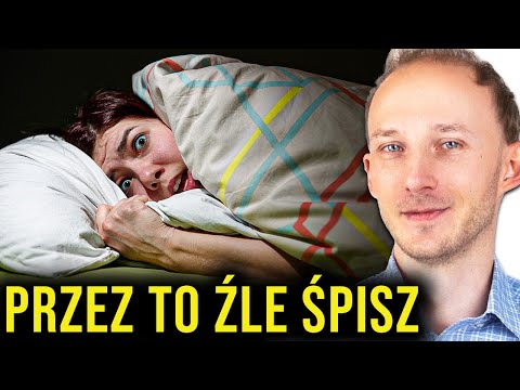 Nie rób tego przed snem! 14 nawyków, które niszczą zdrowy sen | Dr Bartek Kulczyński