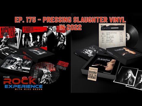 Ep. 175 - Pressing Slaughter Vinyl in 2022 (The Wild Life, Fear No Evil) with KISS My Wax Records