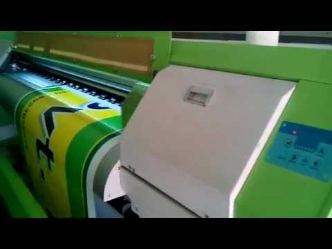 Solvent flex printing machine