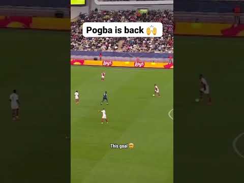 Pogba is Back￼ from injury