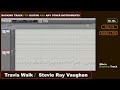 Travis Walk Backing Track / Stevie Ray Vaughan