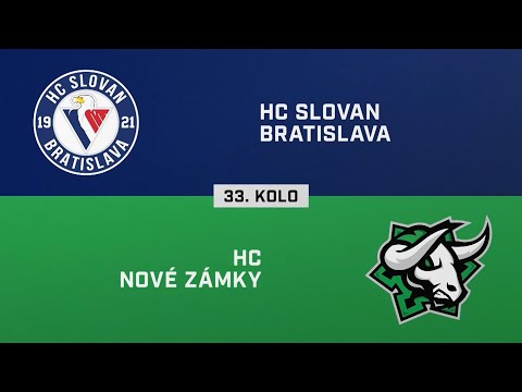 33. kolo: HC Slovan Bratislava – HC Nové Zámky 7:1 (HIGHLIGHTY)