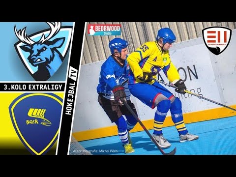 Highlights 3. kola Extraligy Hokejbalu - SK Hokejbal Letohrad vs. HC Kert Park Praha | 17.9. 2022