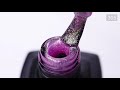Гель-лак MOON FULL color Gel polish №305 (світло-бузковий з золотистим шиммером), 8 мл