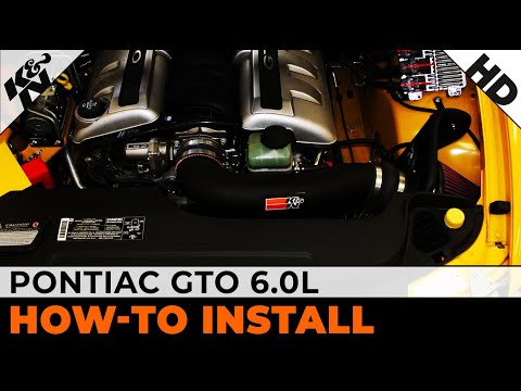 Pontiac GTO 6.0L [#57-3053] Air Intake Installation