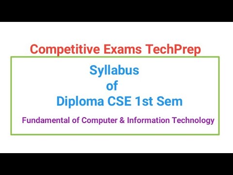 Data Communication Computer Network full syllabus of diploma CS branch