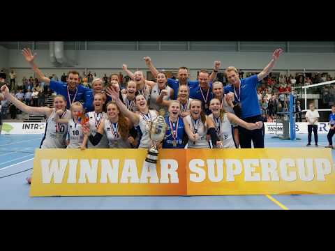 170930 Sliedrecht Sport Dames 1 - VC Sneek Dames 1 (Foto's: Pim Waslander)