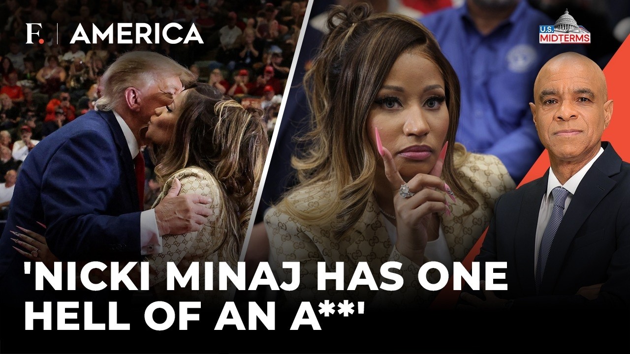 'Hell of an A**': Trump's Nicki Minaj Remark Sends Michigan Rally Into Frenzy | Firstpost America
