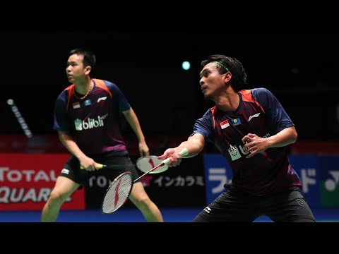 Mohammad AHSAN/ Hendra SETIAWAN vs Mark LAMSFUSS/ Marvin SEIDEL | World Championship 2022