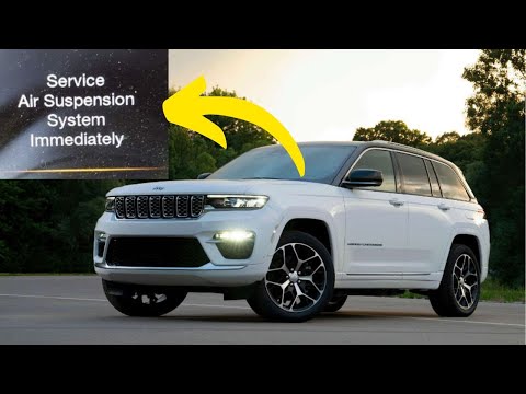 “Service Air Suspension System” warning in Jeep Grand Cherokee