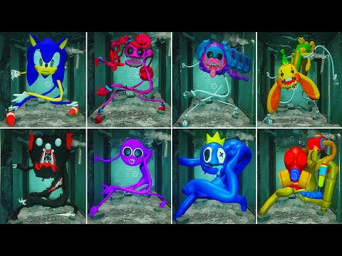 All Mod Mommy Long Legs Encounters And Scary Moments - Poppy Playtime Chapter 2